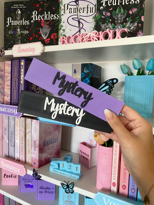 SECOND CHANCE - „Mystery“ Schild