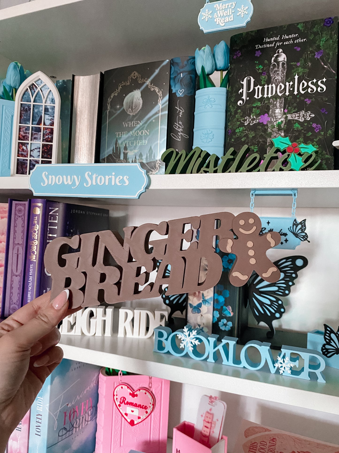 Gingerbread Schriftaufsteller