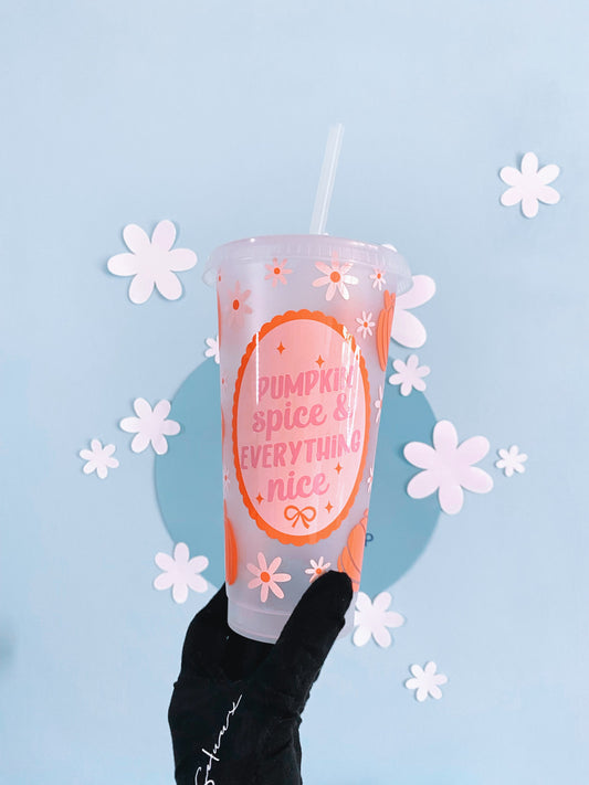 Pumpkin Spice And Everything Nice Trinkbecher