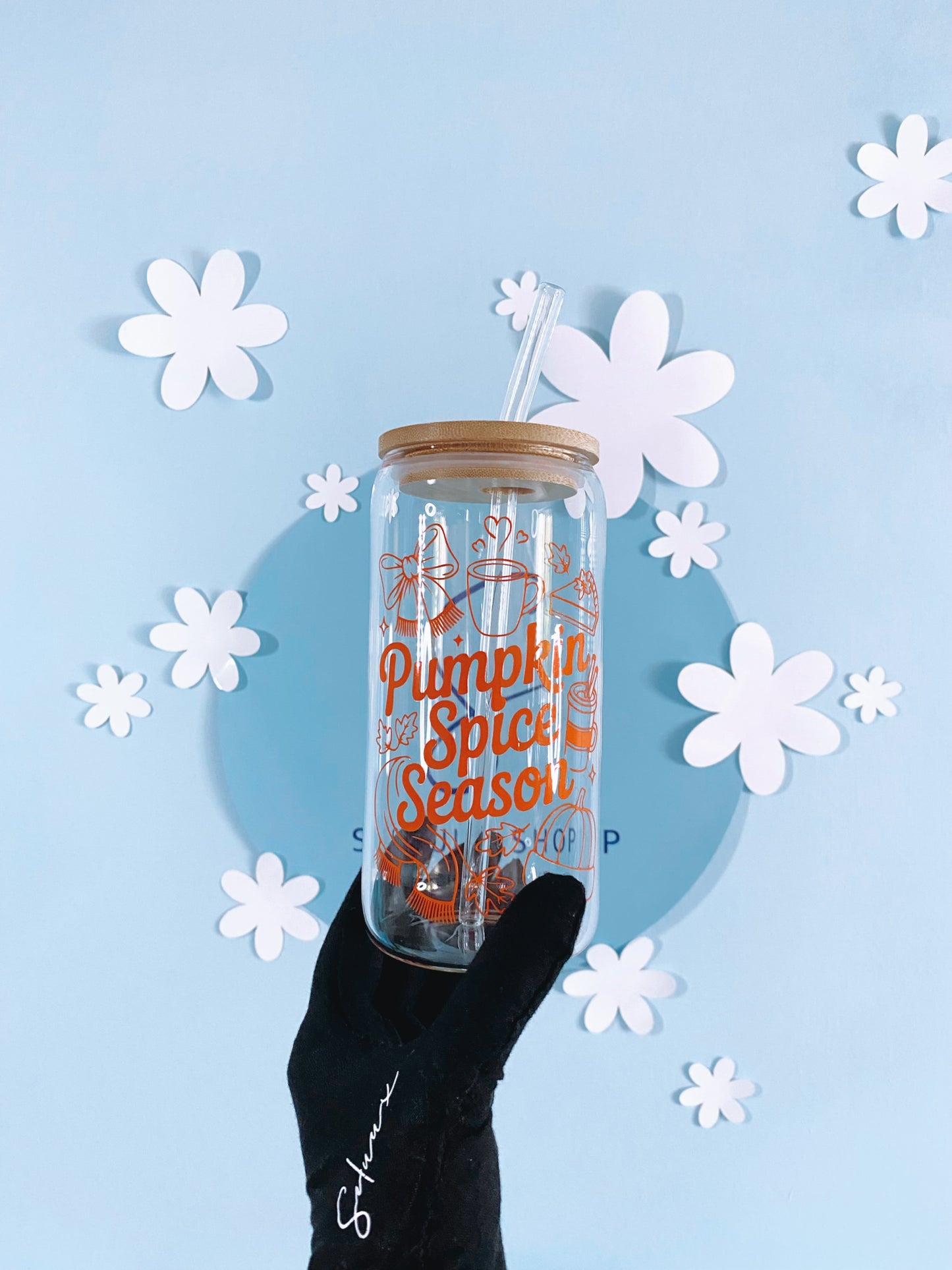 Pumpkin Spice Season Trinkglas - BUCHBOX SPECIAL