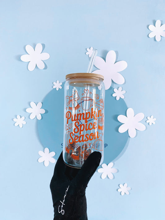 Pumpkin Spice Season Trinkglas - BUCHBOX SPECIAL