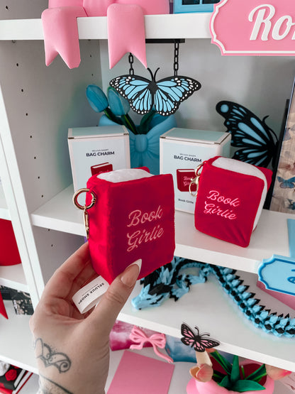 „Book Girlie“ Bag Charm