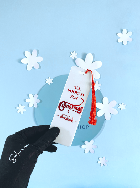 All Booked For Christmas Lesezeichen