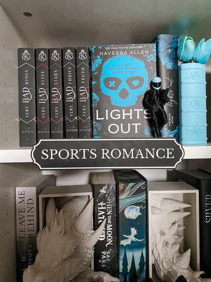Sports Romance Regalschild BASIC