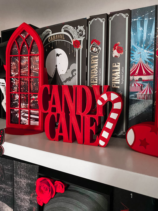 Candy Cane Schriftaufsteller