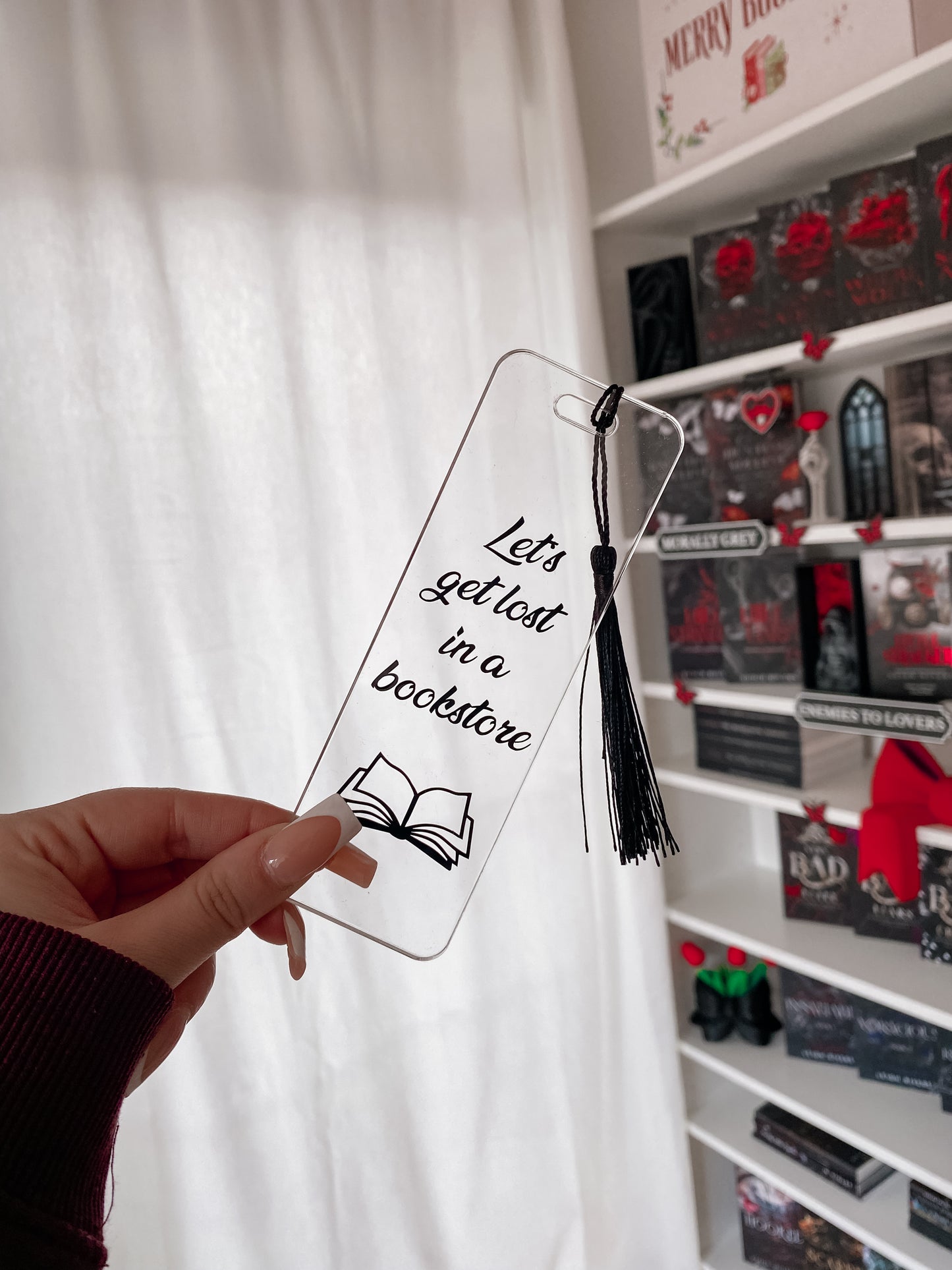 Let`s Get Lost In A Bookstore Lesezeichen