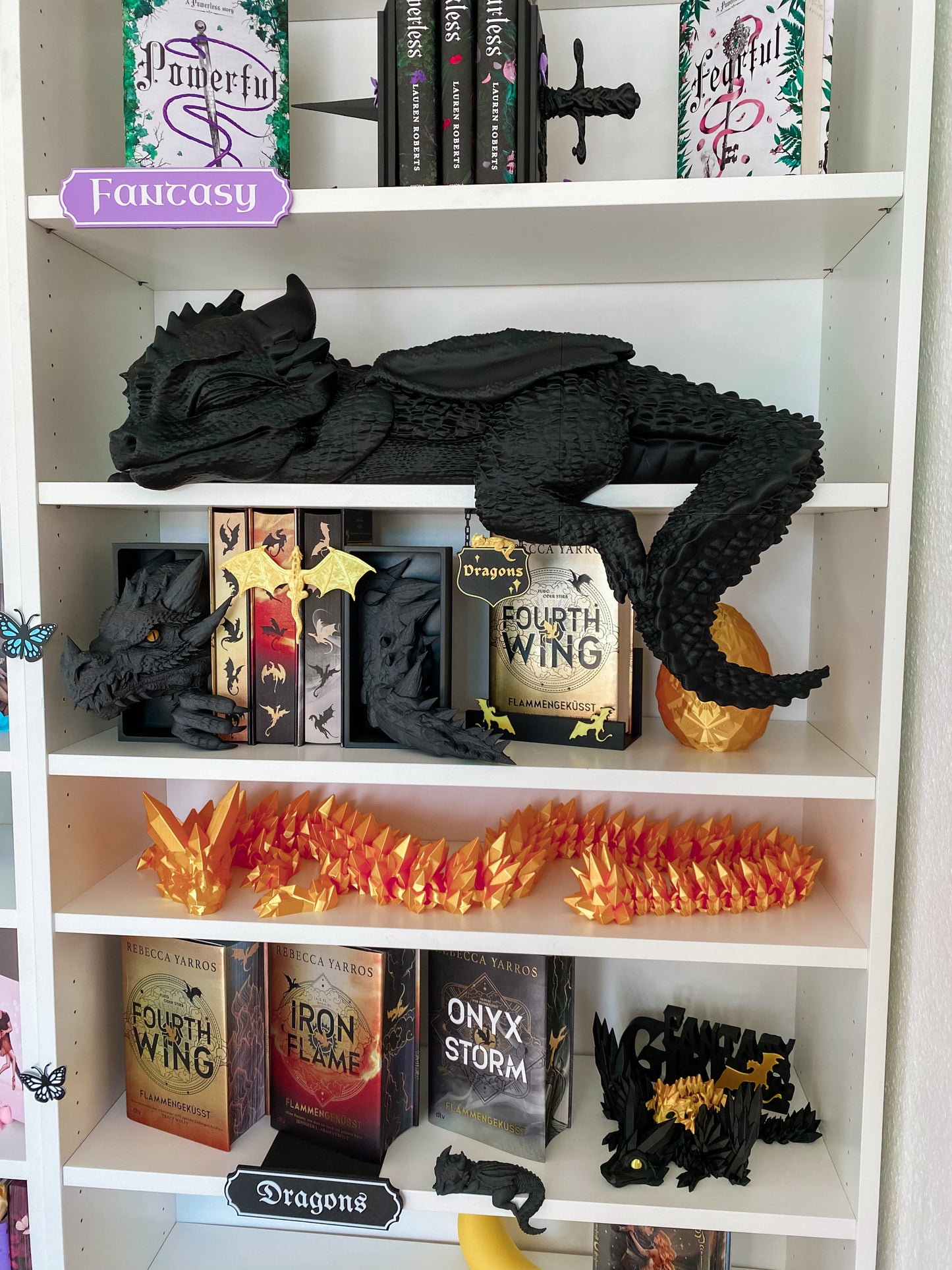 Kristall Drache XXL