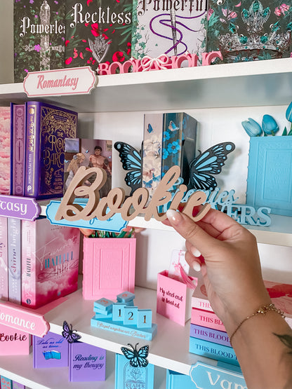 BOOKIE Schriftaufsteller