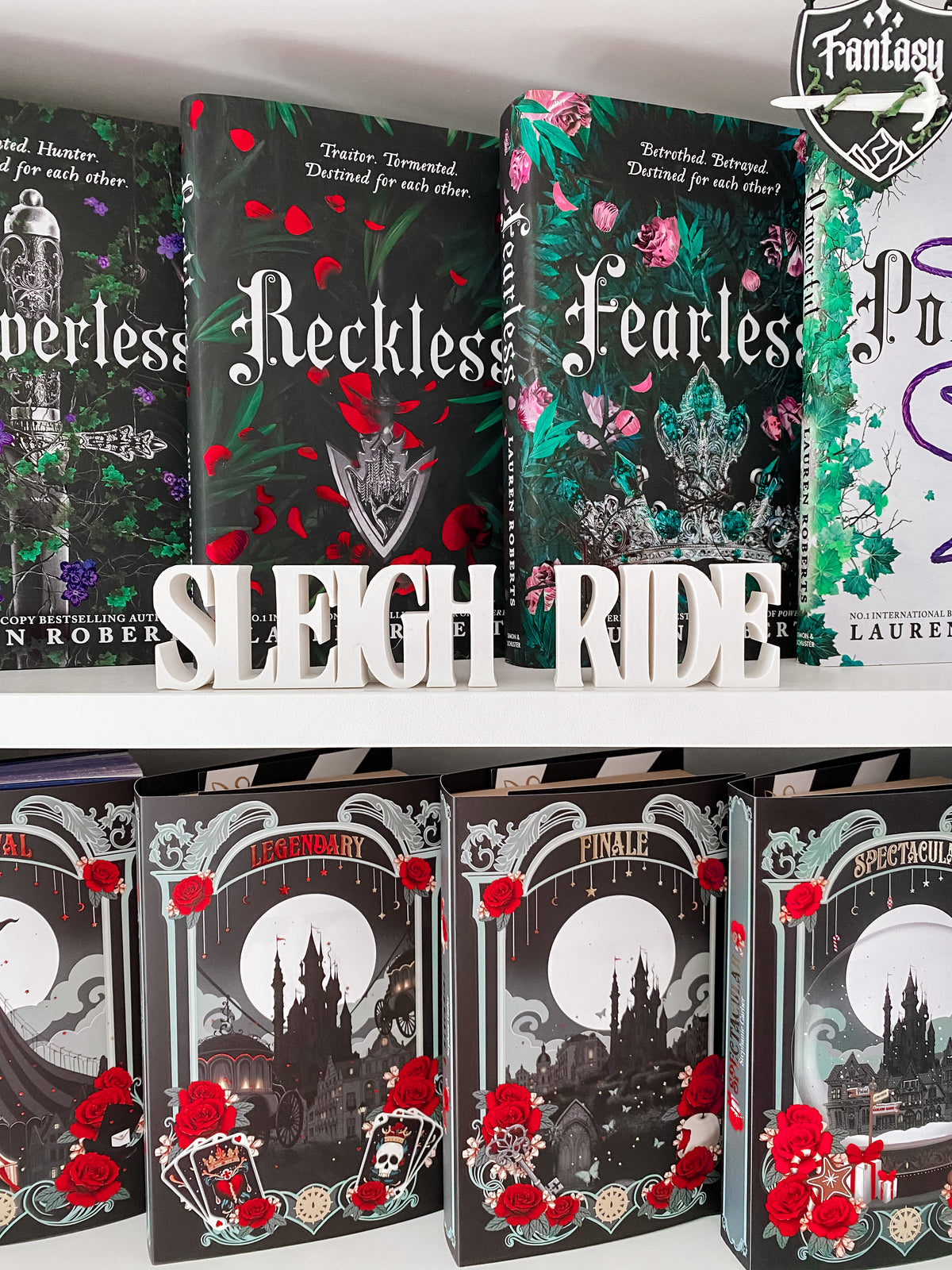 Sleigh Ride Schriftaufsteller