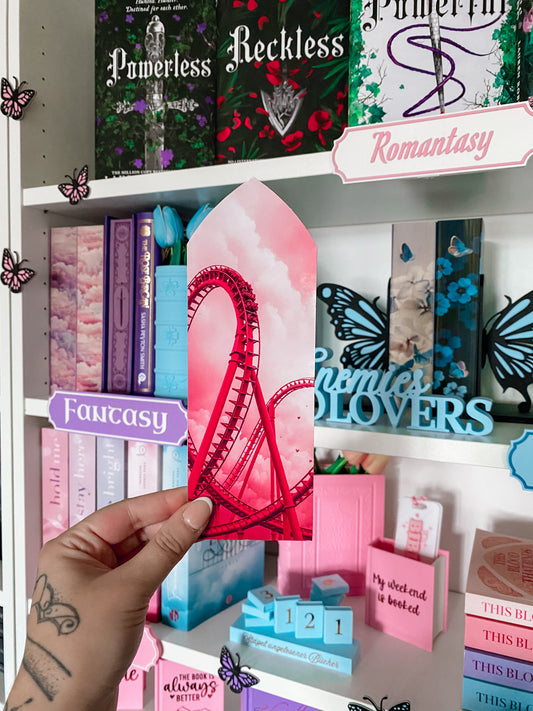 Regalfenster-Motiv “Achterbahn”