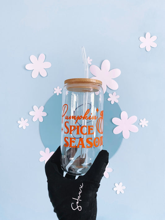 Pumpkin Spice Season Trinkglas