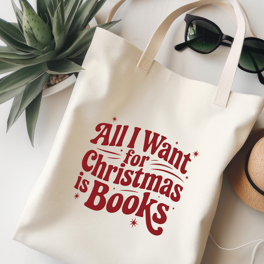 All Want For Christmas Jutebeutel