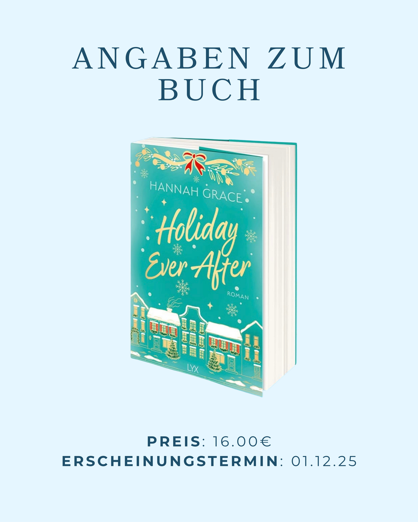 Dezember Buchbox „Holiday Ever After“ von Hannah Grace