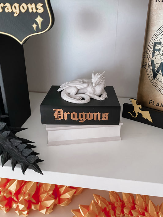 Dragons Deko-Bücherstapel