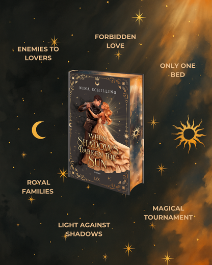 März Buchbox „When Shadows Darken The Sun“ von Nina Schilling