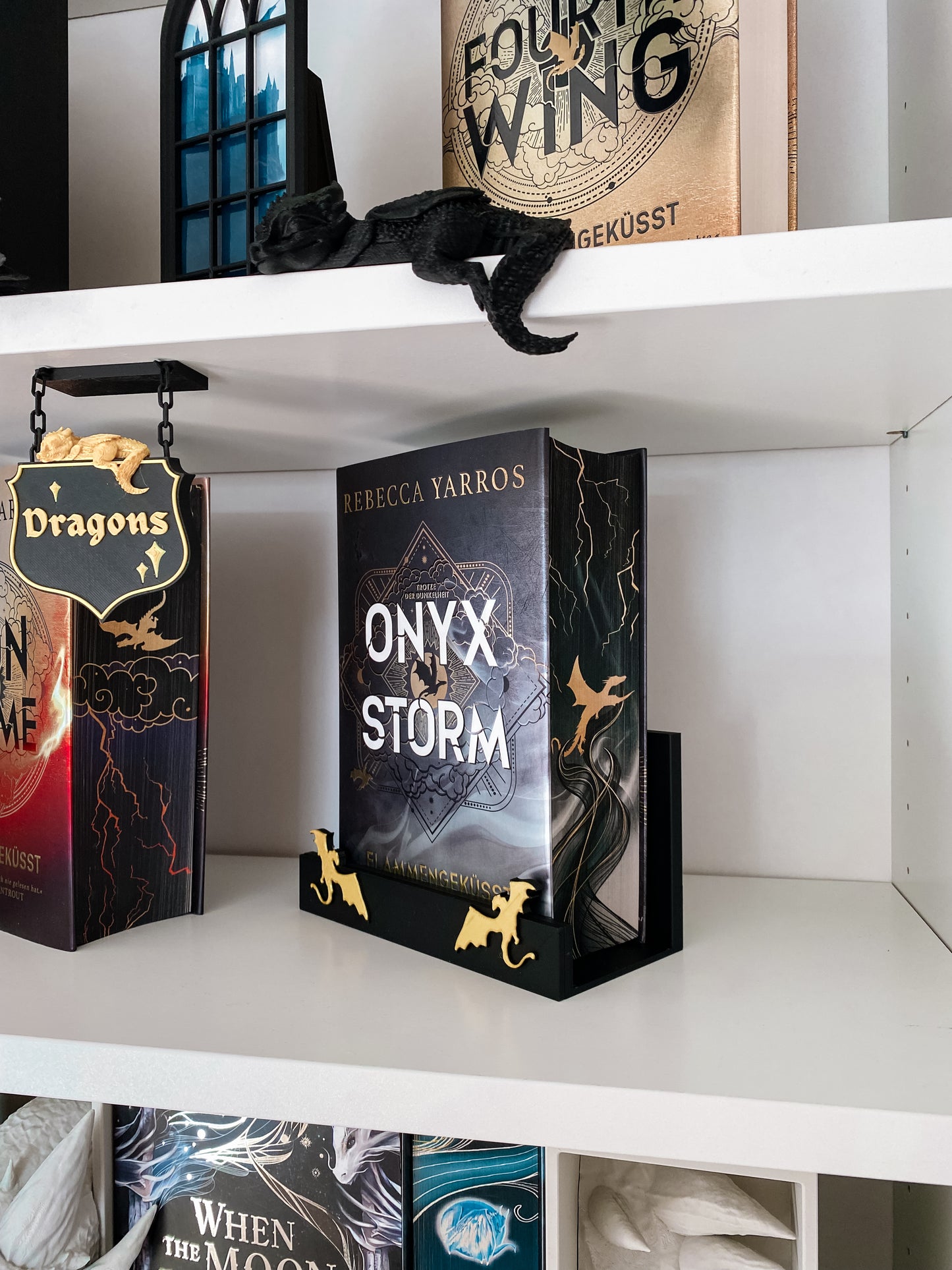 Drachen Buchständer