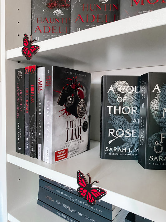 Unsichtbare Buchstütze