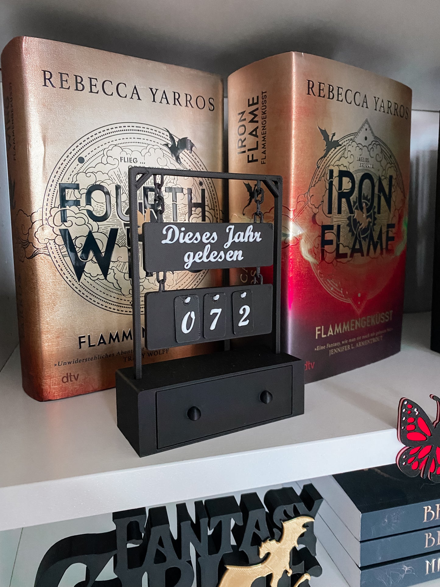 Buch Zähler „Dieses Jahr gelesen“