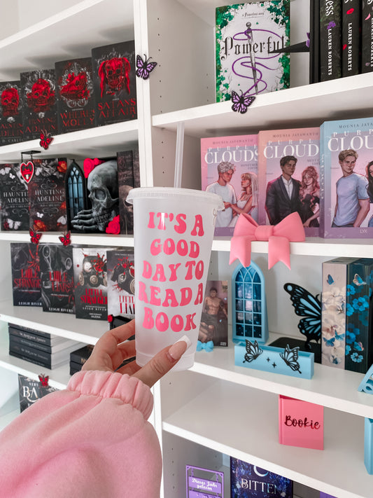 Good Day To Read A Book Trinkbecher