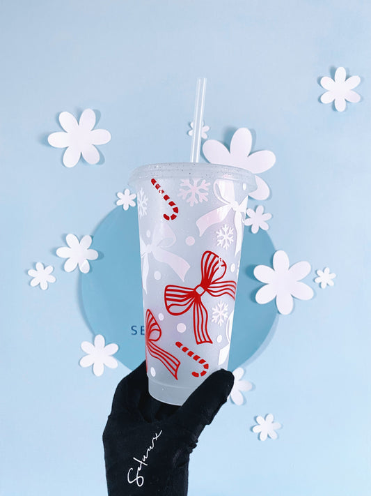 Christmas Bows Trinkbecher
