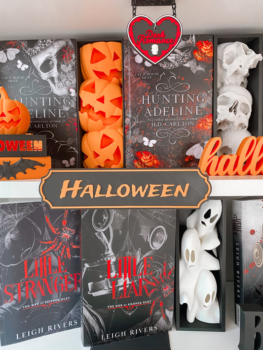 Halloween Regalschild