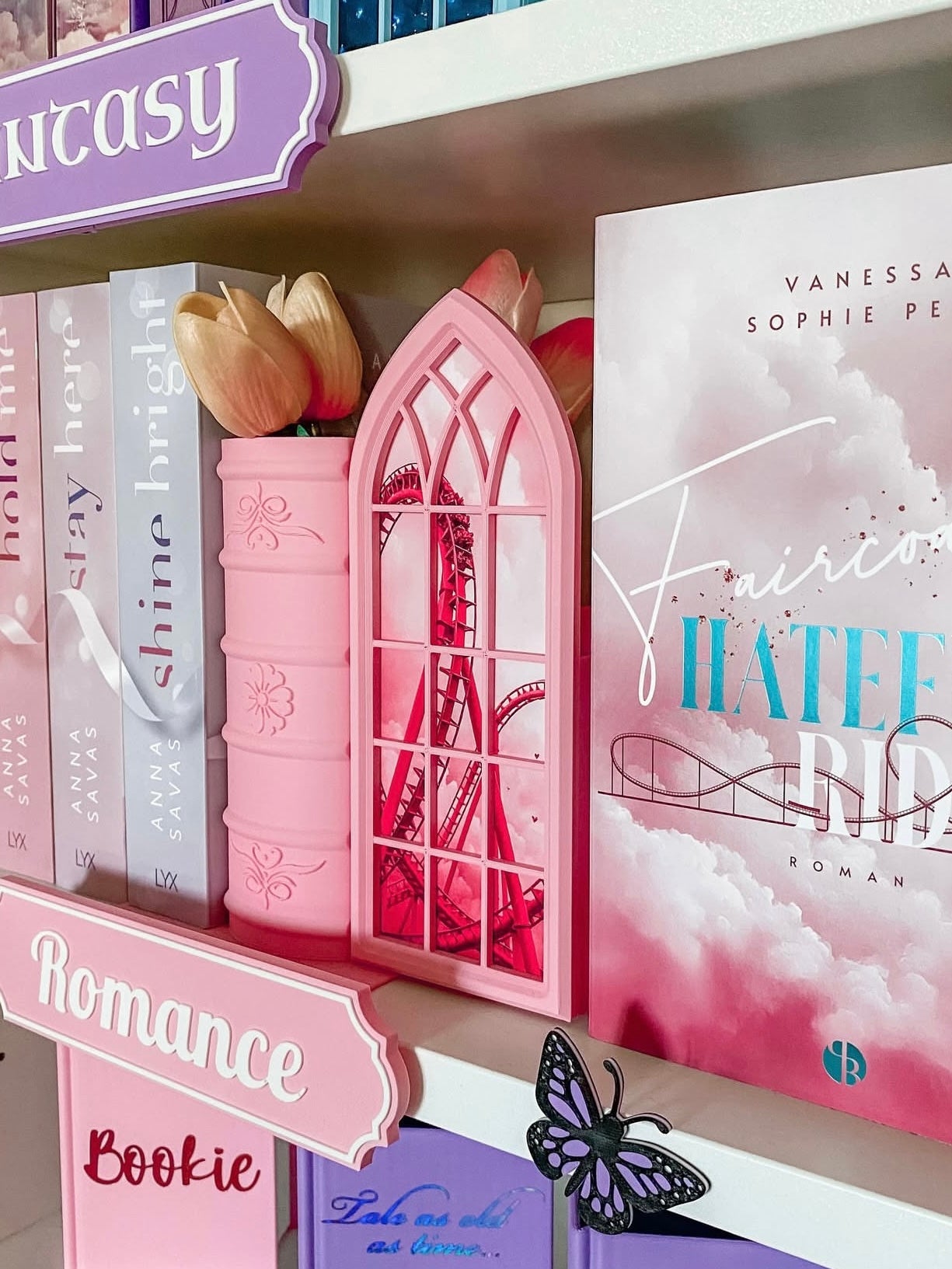 Regalfenster-Motiv “Achterbahn”