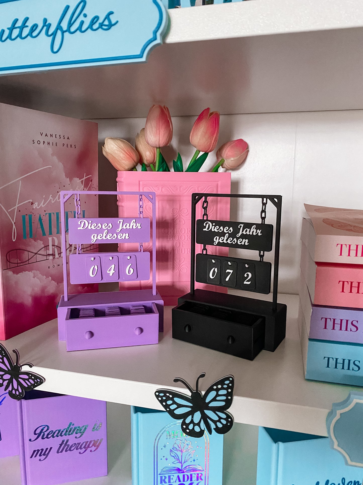 Buch Zähler „Dieses Jahr gelesen“