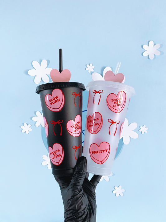 Romance Hearts Trinkbecher