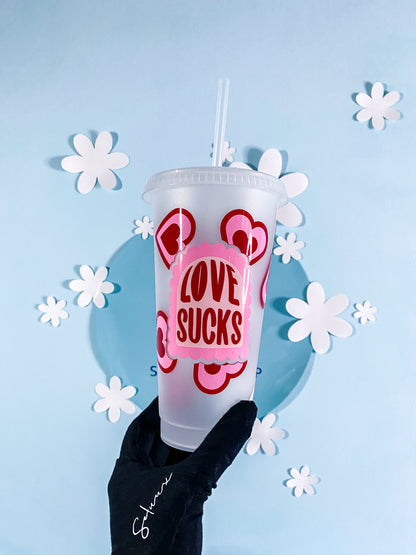 Love Sucks Trinkbecher