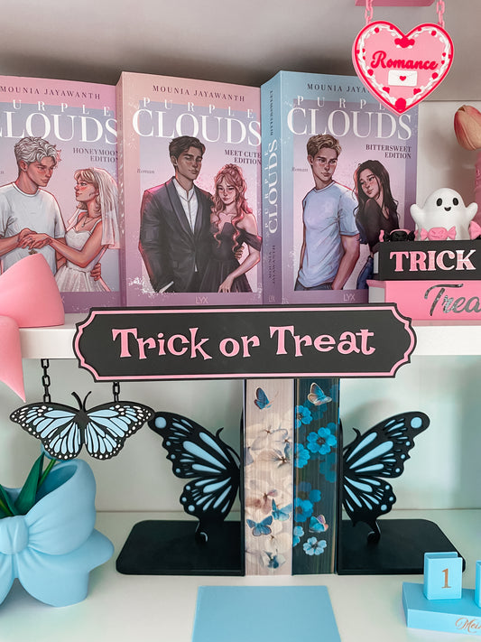 Trick Or Treat Regalschild