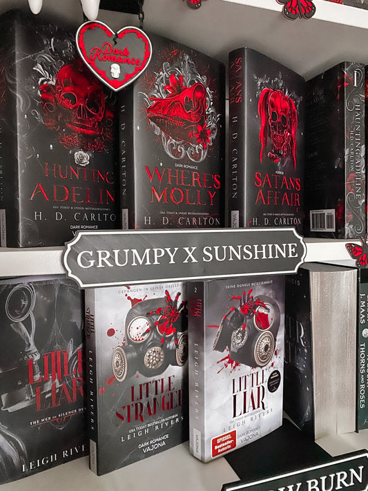 Grumpy X Sunshine Regalschild BASIC