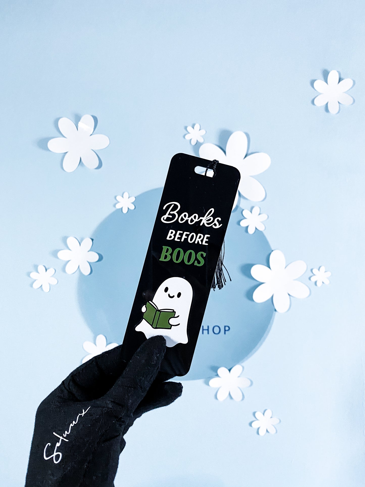 Books Before Boos Lesezeichen