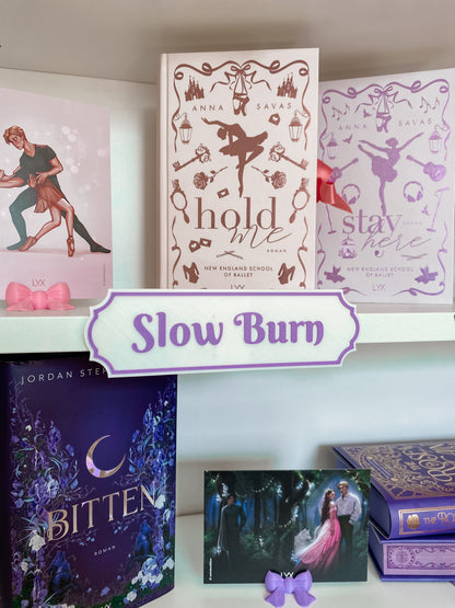 Slow Burn Regalschild