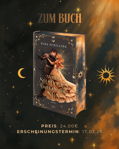 März Buchbox „When Shadows Darken The Sun“ von Nina Schilling