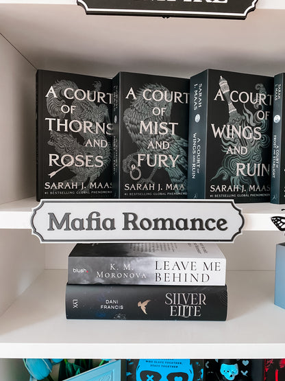 Mafia Romance Regalschild