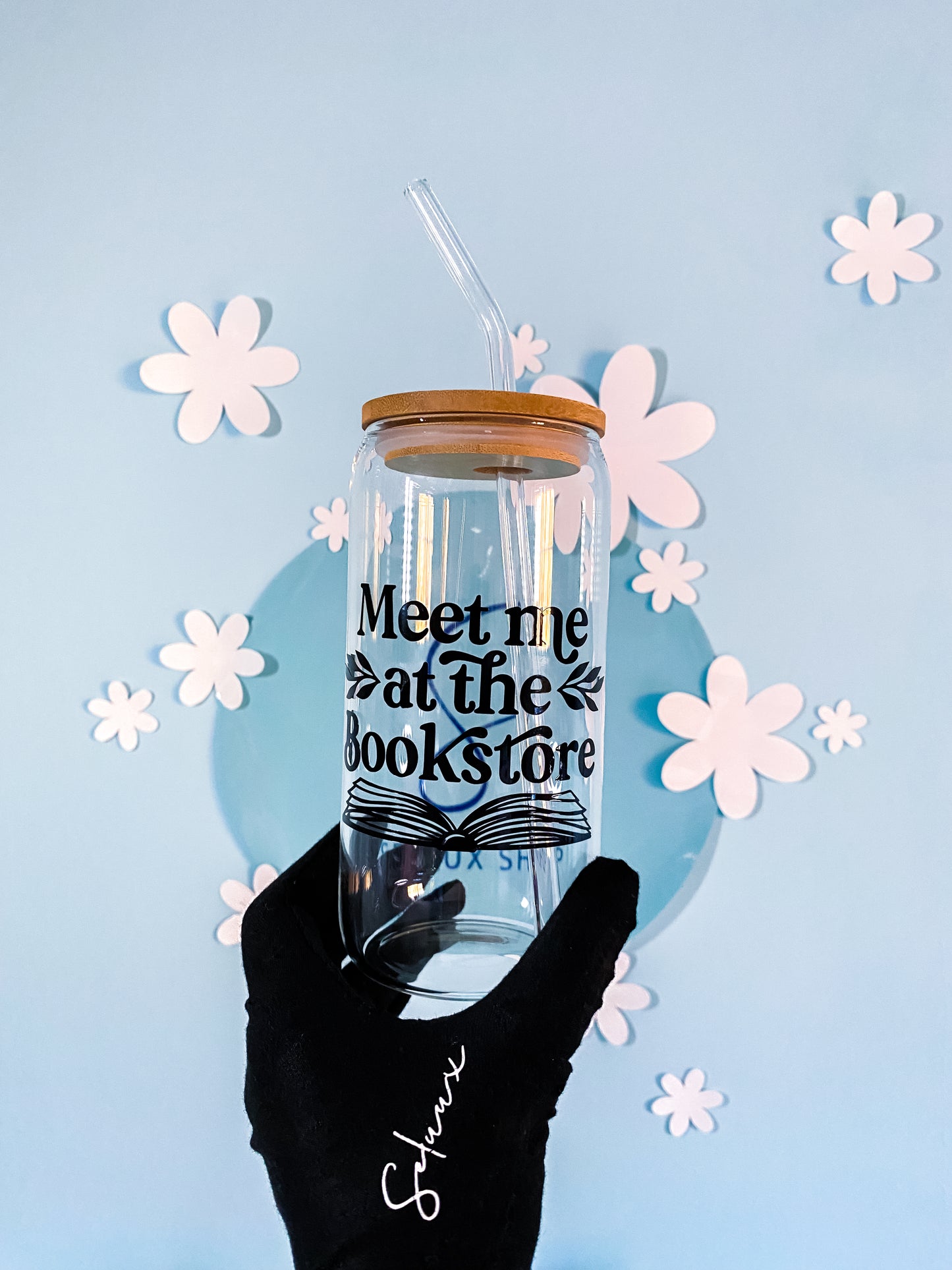 Meet Me At The Bookstore Trinkglas