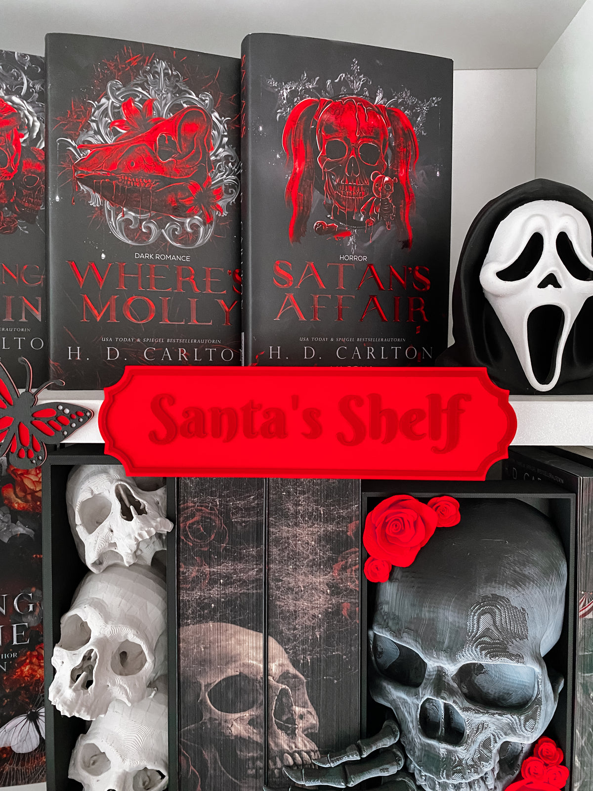 Santa‘s Shelf Regalschild