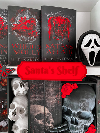 Santa‘s Shelf Regalschild