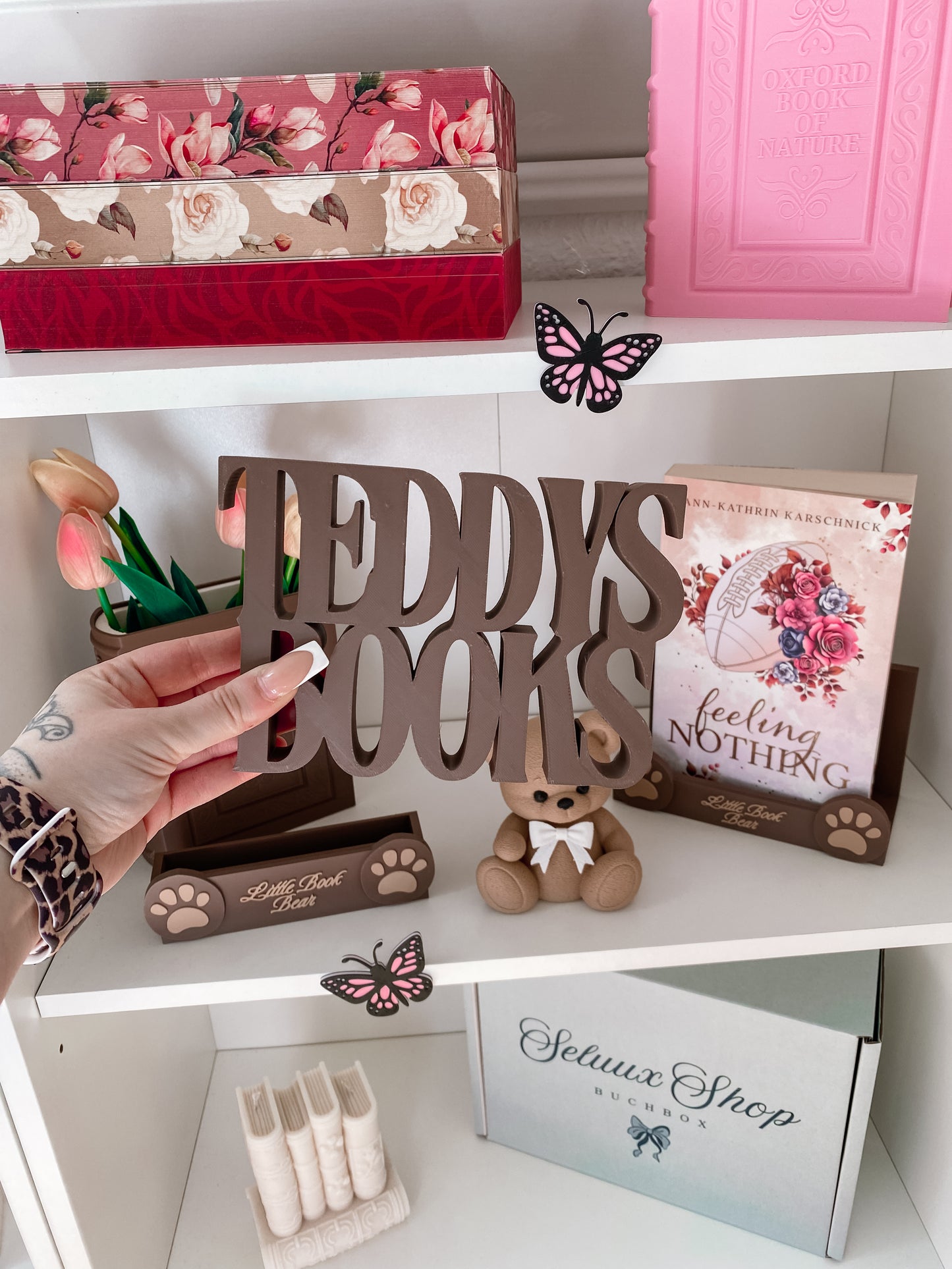 Teddys Books Schriftaufsteller