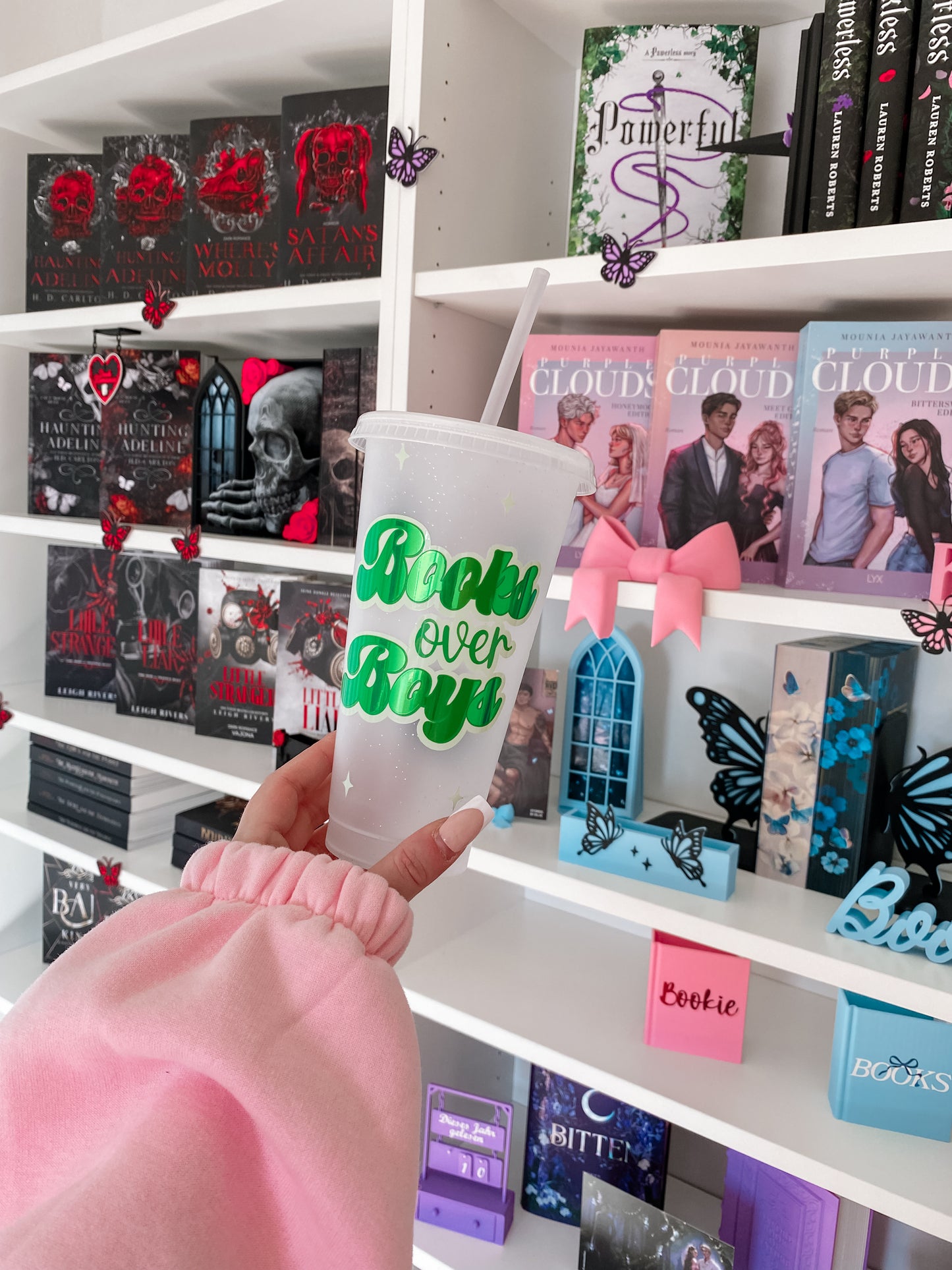 Books Over Boys Trinkbecher