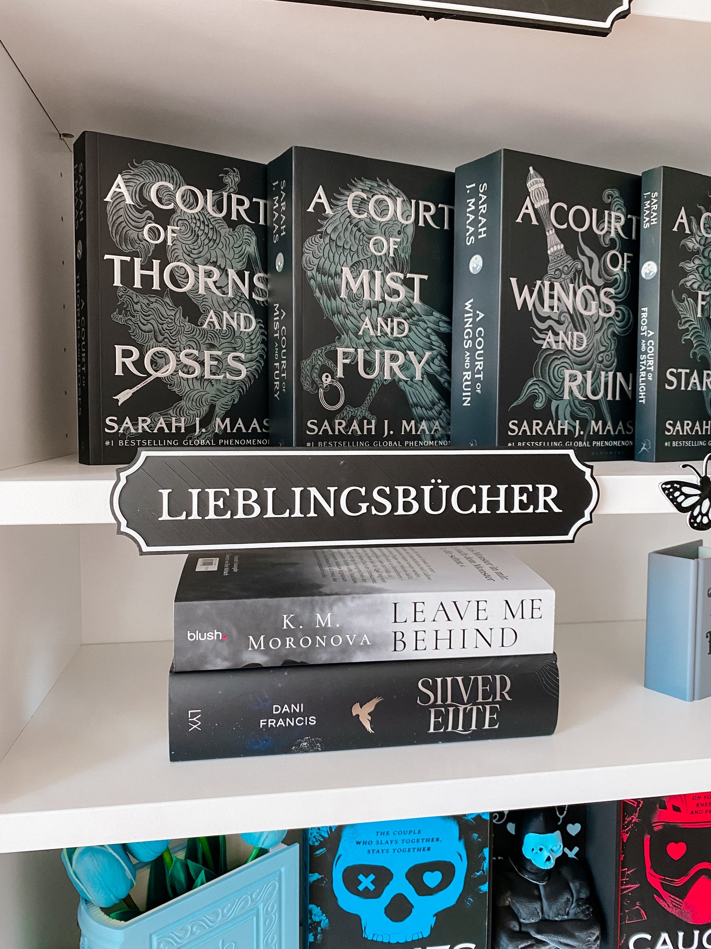 Lieblingsbücher Regalschild BASIC