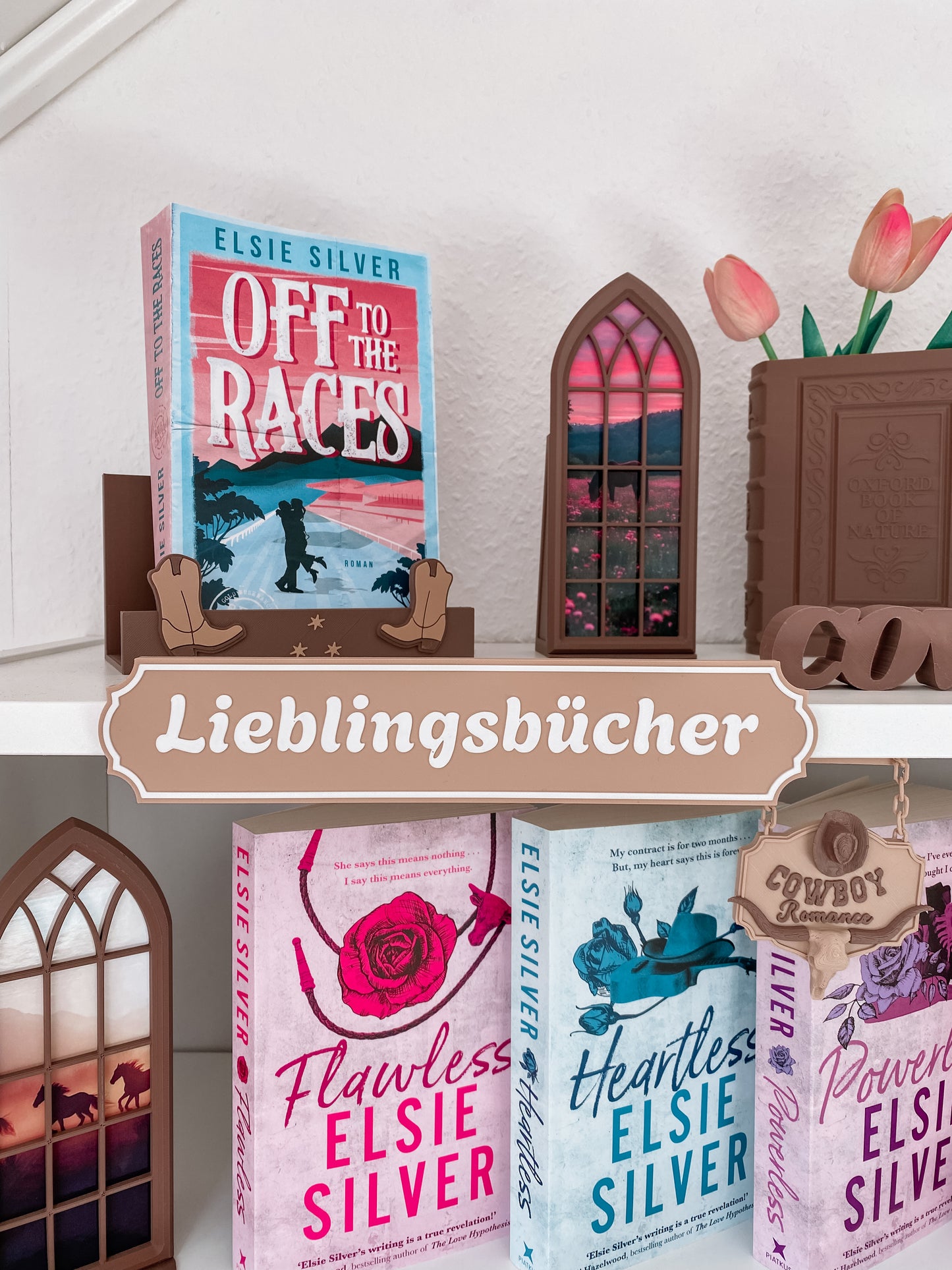 Lieblingsbücher Regalschild