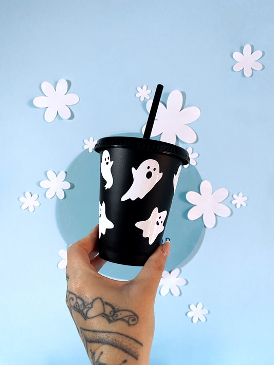 Geister Trinkbecher BW