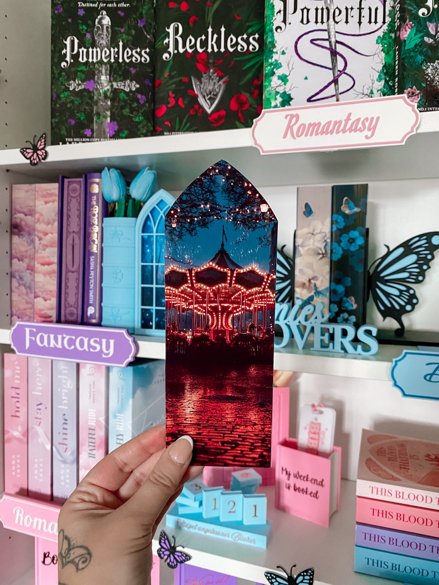 Regalfenster-Motiv “Karussell”