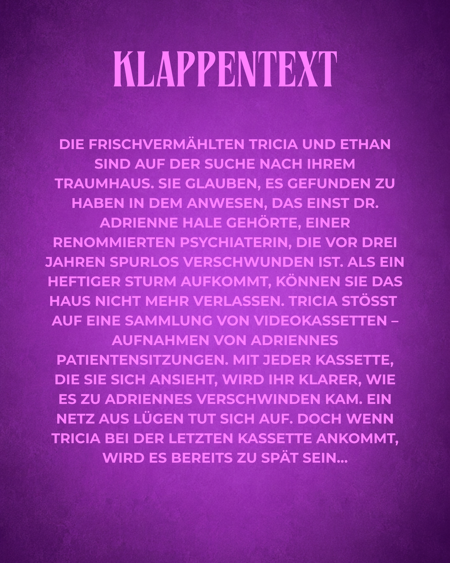 Juli Buchbox „Die Psychiaterin“ von Freida McFadden