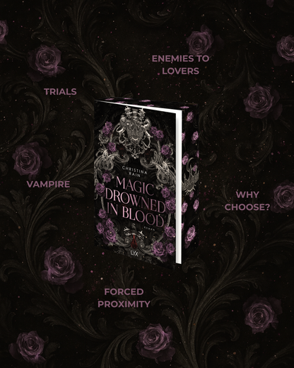 Februar Buchbox „Magic Drowned in Blood“ von Christina Rain