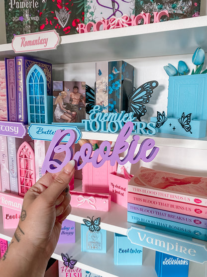 BOOKIE Schriftaufsteller