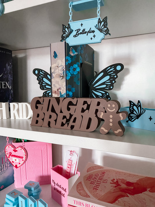 Gingerbread Schriftaufsteller