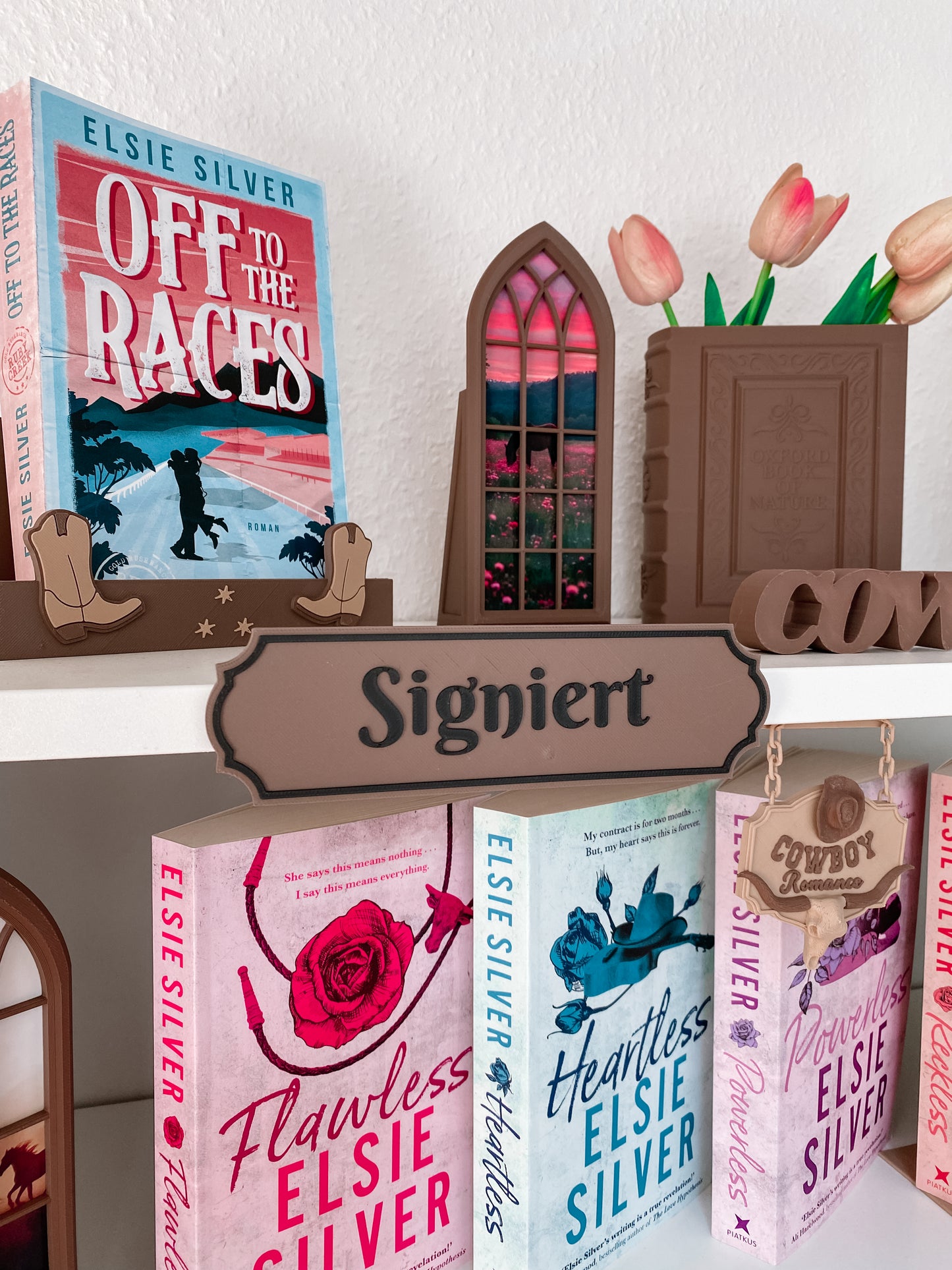 Signiert Regalschild