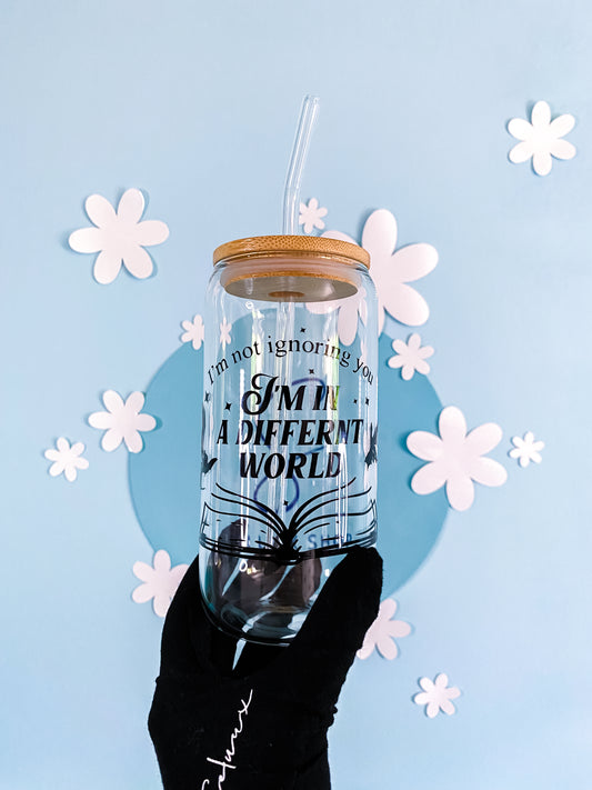 Different World Trinkglas